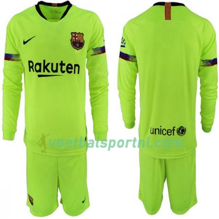 FC Barcelona Kind Uit Tenue 2018-19 L/S